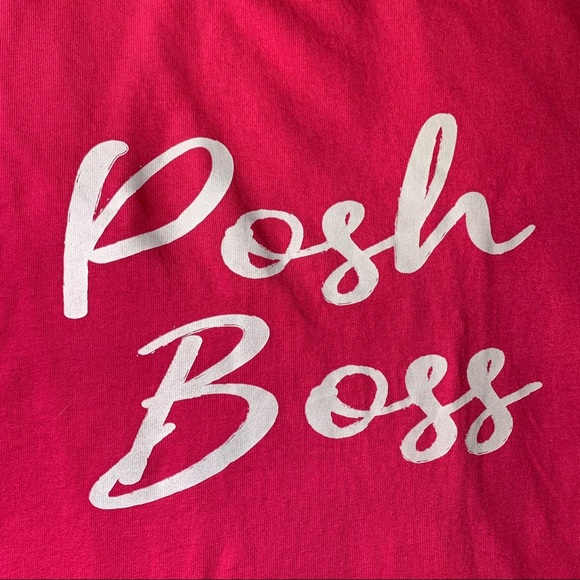 Posh Boss Pink T-Shirt! - Picture 2 of 3